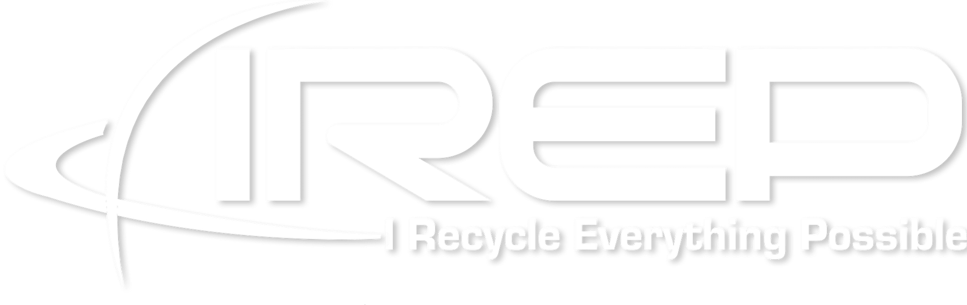 IREP Junk Removal transparent white logo